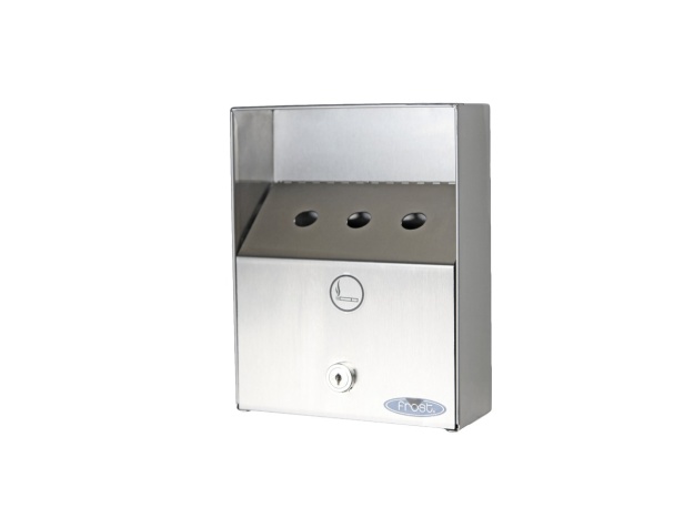 Stainless Steel Heavy Duty Outdoor Wall Mounted Ash Bin